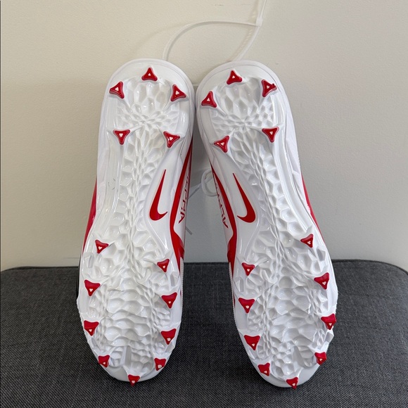 NWT Mens Nike Alpha Menace 4 Varsity TB P "Oklahoma" Football Cleats Size 14 - Picture 7 of 9